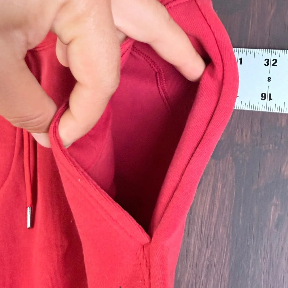 Polo Ralph Lauren Tapered Joggers‎ Sweatpants Pony Logo Red Bred Black Men Large